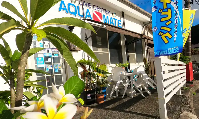 アクアメイトダイビングクラブ店外