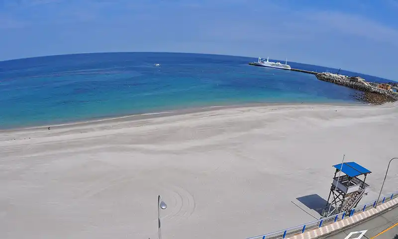 神津島の前浜海岸